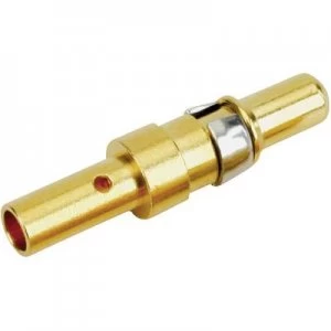 High voltage connector pin AWG min. 12 AWG max. 10 Gold on nickel