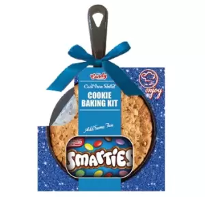Cast Iron Skillet with Smarties Cookie Baking Kit, Multi