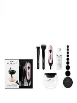 Stylpro Stylpro Make Up Brush Cleaner And Dryer Gift Sets - Pearl