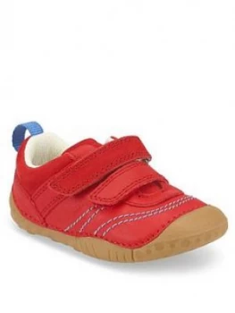 Start-rite Baby Boys Leo Shoes - Red, Size 3 Younger
