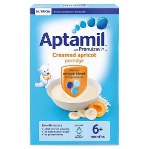 Aptamil Creamed Apricot Porridge 125g