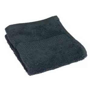Loft Combed Cotton 4 Pack Face Cloth Blue Slate