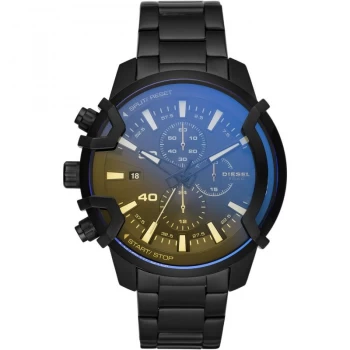 Diesel Black 'GRIFFED' Chronograph Fashion Watch - DZ4529