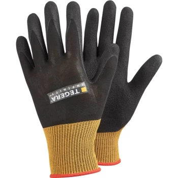 8801 Infinity Black/Yellow Heat Resistant Gloves - Size 7