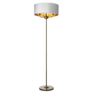 Ensora Lighting Highclere 3Lt Floor Lamp