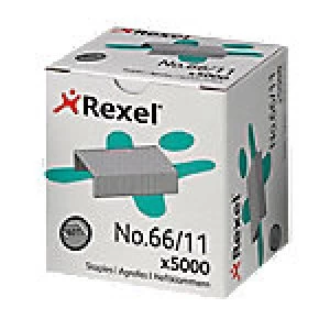 Rexel Staples No. 66/11 Pack of 5000 Staples