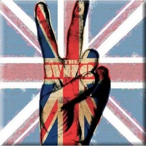 The Who - Peace Fingers Fridge Magnet