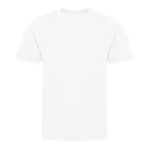 Awdis Childrens/Kids Cool Recycled T-Shirt (7-8 Years) (Arctic White)