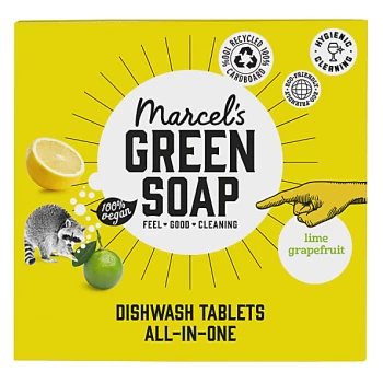 Marcel's Green Soap Dishwasher Tablets Grapefruit & Lime