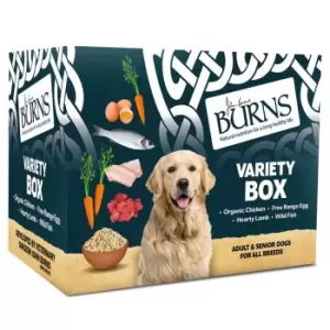 Burns Adult & Senior Wet Dog Food Trays Variety Box - 12x150g (x1 box)