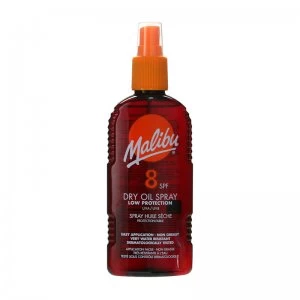 Malibu Sun Dry Oil Spray SPF8 200ml