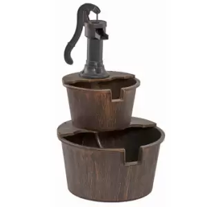 Garden Gear Serenity Barrel and Pump Water Feature
