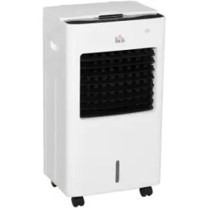 8.5L Air Cooler Swing Ice Cooling 7.5 Timer 9 Settings Fan and Humidifier - Homcom