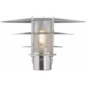 Nordlux Bastia 35cm Outdoor Wall Lantern Galvanized, E27, IP54