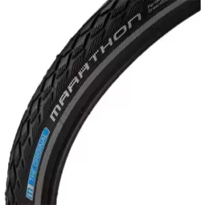 Brompton Schwalbe Marathon Racer Tyre with Reflective Strip - Black