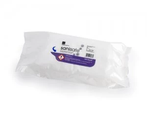 Sanisafe 4 Anti-Viral Disinfectant Hand and Surface Wipes (Pack 100)