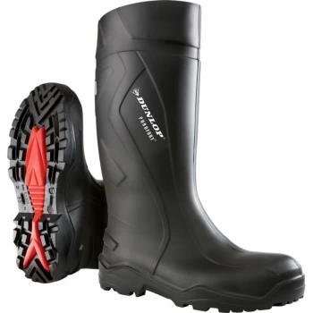 Dunlop - C762041 Purofort+ Safety Wellington Boot Black Size-10.5 (45)