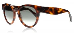 Celine Thin Preppy Sunglasses Havana 05L 52mm