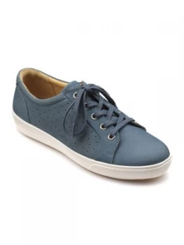 Hotter Hotter Brooke Lace Up Casual Shoe Blue