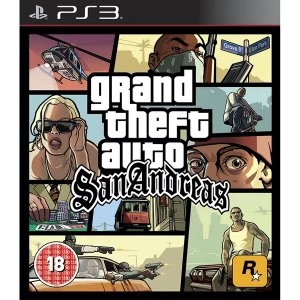Grand Theft Auto GTA San Andreas PS3 Game