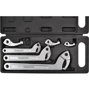 Imperial Hook & Pin Spanner Set, 3/4 - 4 3/4IN., Set of 8 - Yamoto
