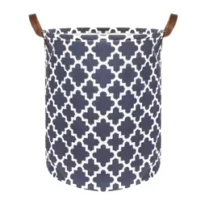 Laundry Basket with Drawstring Cover Regular M&amp;W