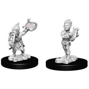 Pathfinder Deep Cuts Unpainted Miniatures (W5) - Gnome Male Bard