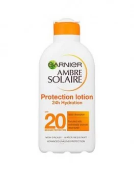 Garnier Ambre Solaire Ultra-Hydrating Shea Butter Sun Protection Cream SPF20 200ml One Colour, Women