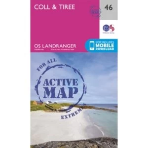 Coll & Tiree by Ordnance Survey (Sheet map, folded, 2016)