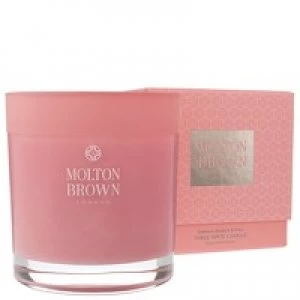 Molton Brown Delicious Rhubarb & Rose Three Wick Scented Candle 480g