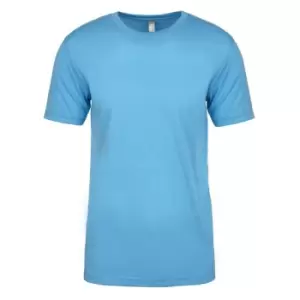 Next Level Mens Tri-Blend Crew Neck T-Shirt (XS) (Vintage Turquoise)