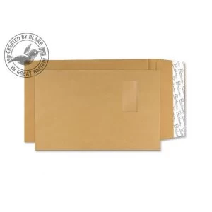 Blake Premium Avant Garde C4 140gm2 Peel and Seal Window Pocket Envelopes Cream Manilla Pack of 100