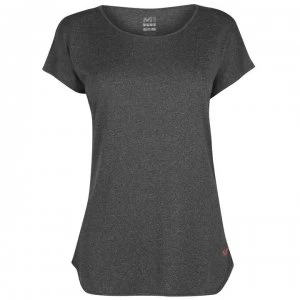Millet Manicouagan T Shirt Ladies - Heather Black