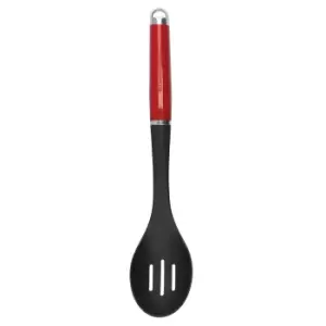 KitchenAid Nylon Slotted Spoon - Red