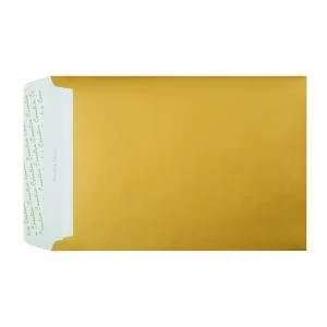 C4 Pocket Envelope Peel and Seal 120gsm Banana Yellow Pack of 250 403P