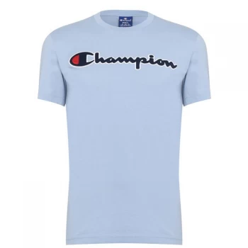 Champion Logo T Shirt - Blue BS063