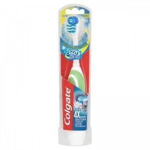 Colgate 360 Whole Mouth Clean Battery Powered Brush Green