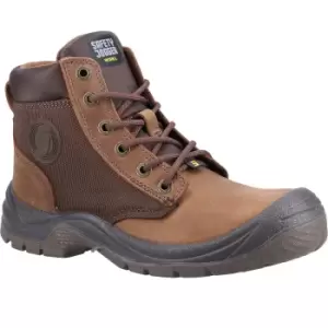 Safety Jogger Mens Dakar Leather Safety Boots (8 UK) (Brown/Taupe)