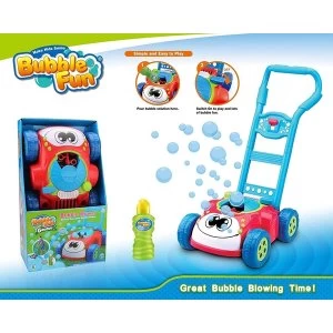 Bubble Fun - Happy Garden Bubble Mower With Bubble Solution