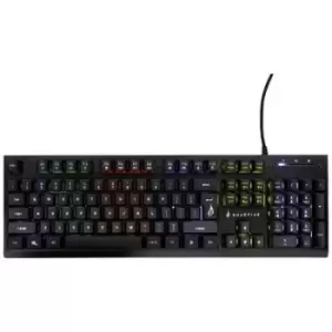 Surefire Gaming KingPin X2 Corded, USB Gaming keyboard Backlit, Multimedia buttons English (US), QWERTY, Windows Black