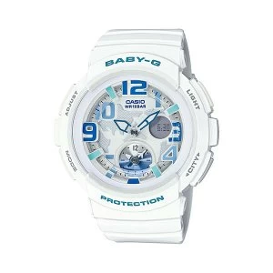Casio Baby-G Standard Analog-Digital Watch BGA-190-7B - White