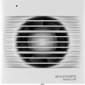 Envirovent Profile 100mm with Adjustable Over Run Timer & PIR Detector