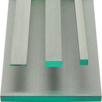 6MMX15MMX500MM Ground Flat Stock Gauge Plate - 01 Tool Steel