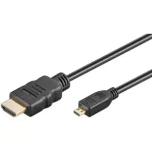 Goobay HDMI 2.0 / Micro HDMI Cable with Ethernet - 1m