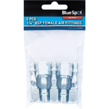 Bluespot - 07944 5 Piece Female Air Fittings