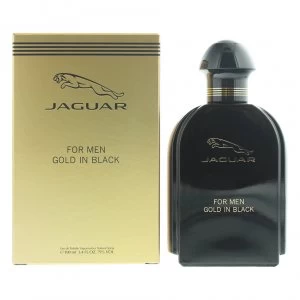 Jaguar For Men Gold In Black Eau de Toilette For Him 100ml