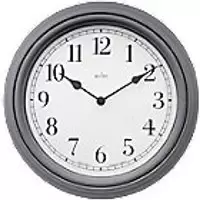 Acctim Grey Devonshire Wall Clock 28cm - wilko