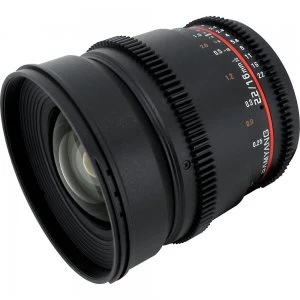 Samyang 16mm T2.2 VDSLR II ED AS UMC Lens for Nikon Mount