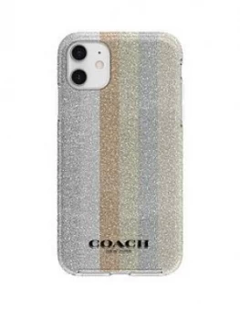 Coach Protective Case For iPhone 11 - Glitter Americana Neutral Silver Glitter/Gold Glitter/Rose Gold Glitter/Multi