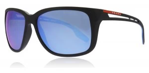 Prada Sport PS03TS Sunglasses Matte Black 1BO2E0 59mm
